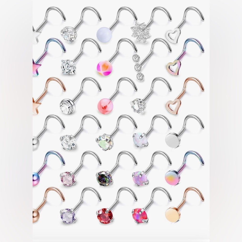 2 packages - Nose rings